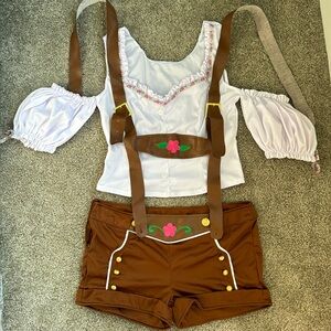 German beer girl costume